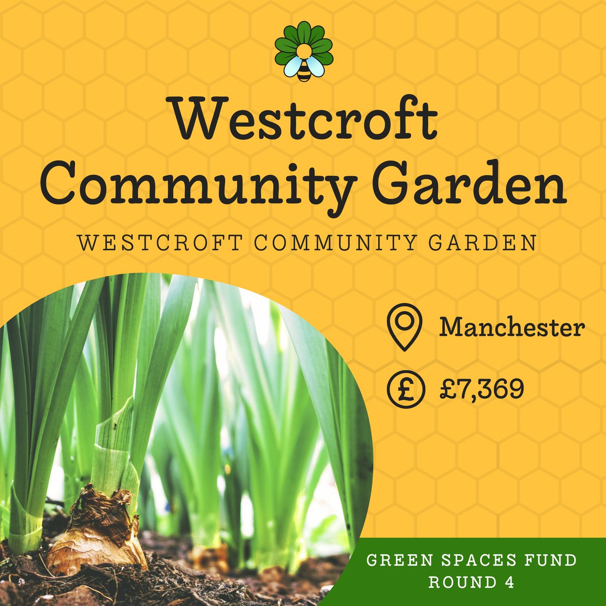 The final project to have received funding in Round 4 of the #GreenSpacesFund is Westcroft Community Garden 🌱

The plain concrete space in front of @westcroftcc will be transformed into a bright and friendly garden for the local community to enjoy 💚

@greatermcr @GMGreenCity