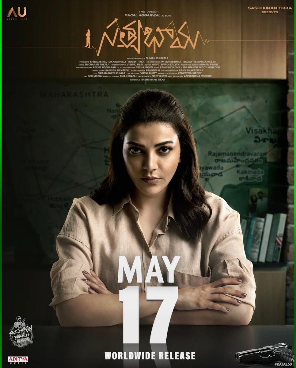 Gear up to celebrate 'The Queen of Masses' @MsKajalAggarwal like never before on the big screens ❤️‍🔥❤️‍🔥

#Satyabhama in theatres worldwide on May 17th 🎯

▶️ youtu.be/Imrk_-CnYOg

#kajalAKitchlu #KajalAggarwal #KajalFans #SatyabhamaFromMay17th #Kajalism #Kafawa