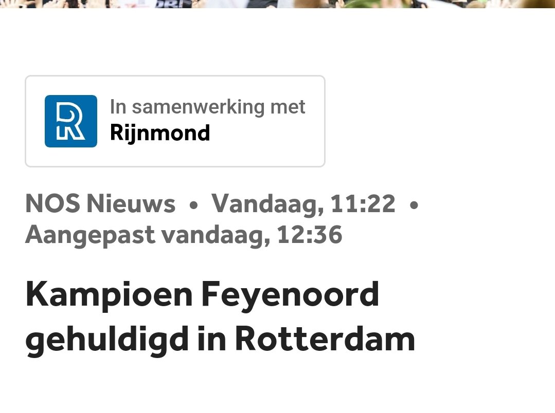 Toch nog kampioen