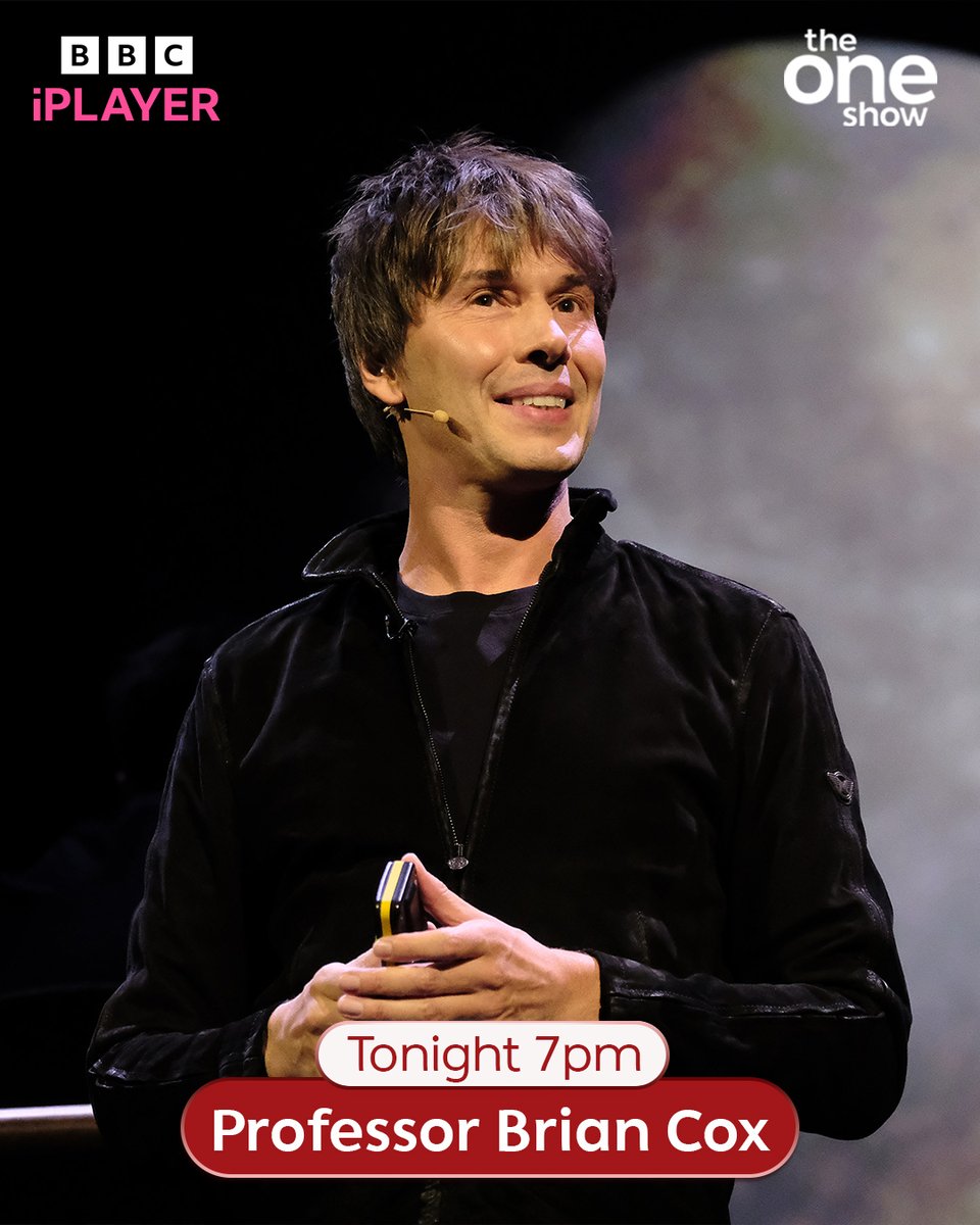 🪐 Science 🤝 Music 🎶 @ProfBrianCox's stage show combines both and he’ll be telling us all about it on #TheOneShow tonight 🙌 Do you have a question for Brian? Drop it below 👇 or email theoneshow@bbc.co.uk 📩