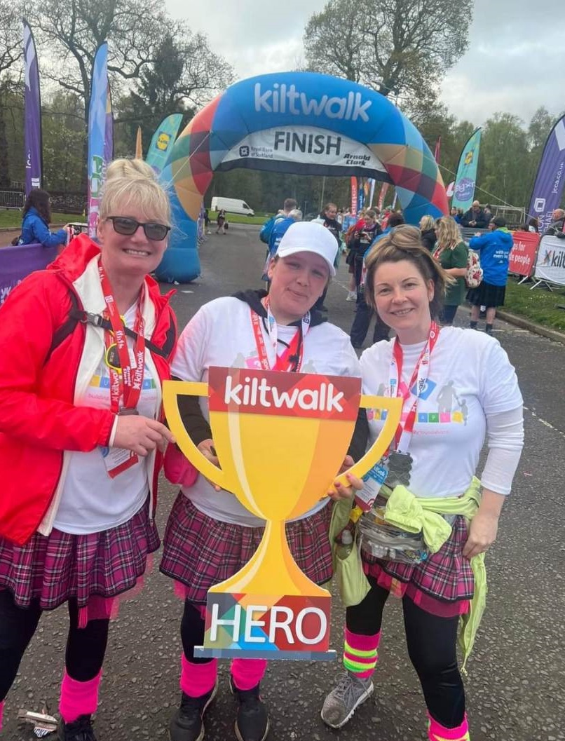 Our Fabulous trio, Sandra, Sharon & Pauline, are completing the Kiltwalk for the 3rd year in a row, to raise funds for 3D Drumchapel. If you aren't able to make a donation, then please retweet this post and lets show this amazing team some support! justgiving.com/fundraising/pa…