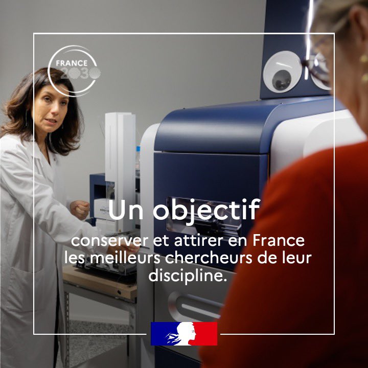 Pour que la prochaine révolution médicale soit conçue en France, je dévoile aujourd’hui avec @fredvalletoux à l’@institutpasteur les 22 premiers lauréats des #ChairesdExcellence en biologie santé. #ChooseFrance #MakeItIconic #France2030