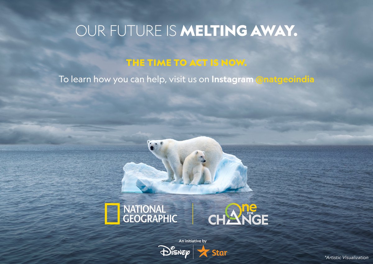 NatGeoIndia's tweet photo. Change begins with one! This #EarthDay, let's contribute to a brighter future. The Time to Act is Now! Adopt Sustainable Living. #OneForChange
To learn how you can help, visit @natgeoindia on Instagram. #NatGeoIndia https://t.co/iCwBXyHD2W