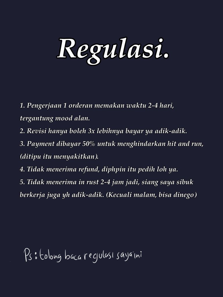 Open commist! [HELP RT]

Saya mau opent commist gambar-gambar idol yang mau dibikin manip. Nanti bisa dikasih aja referensinya ke saya. Berikut contoh yang udah pernah saya bikin.

t. #zonauang #zonaba #zonajajan