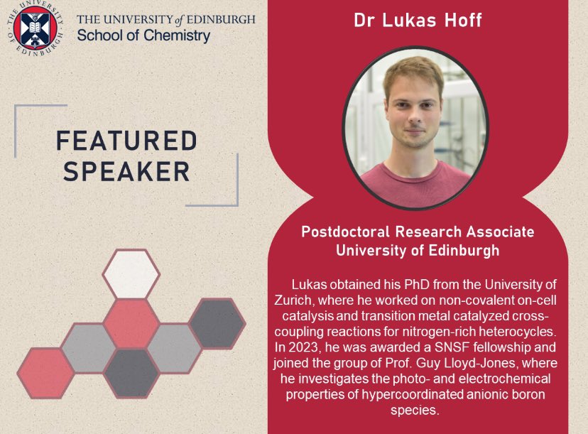 EdiChem Postdoc Committee tweet media