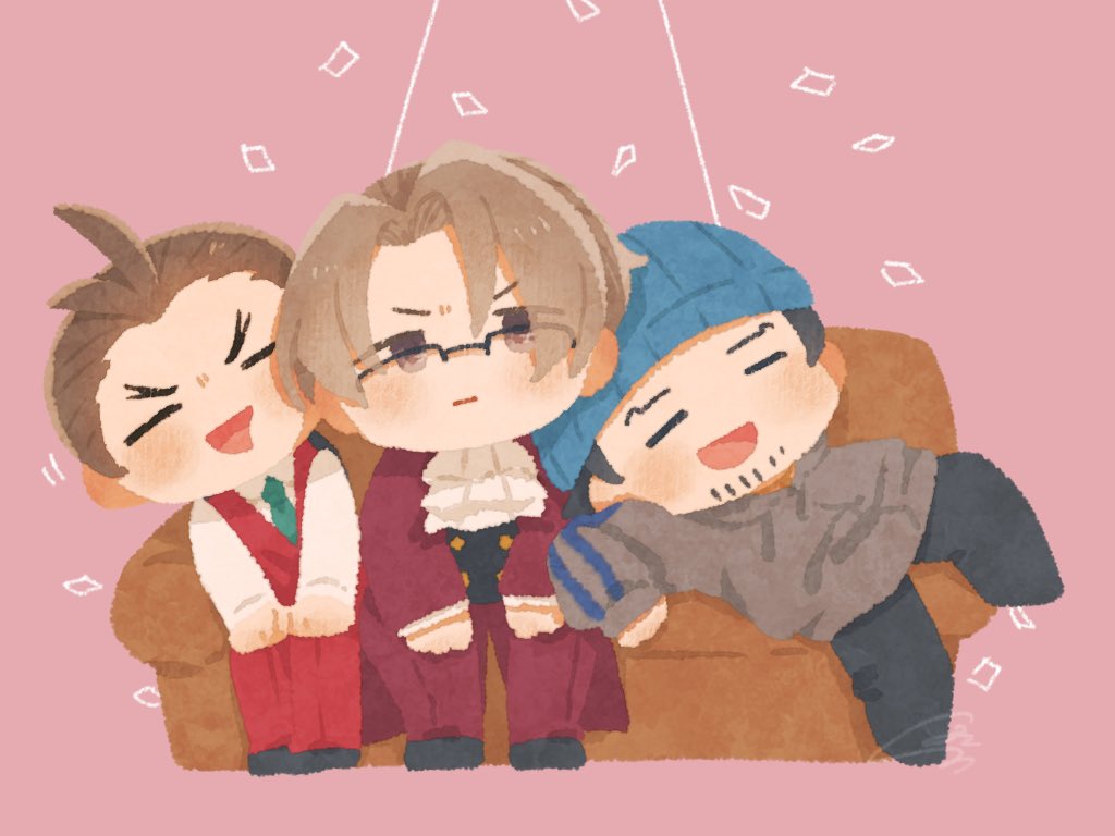 遅くなりましたが…おめでとう！！🥳✨✨✨
#逆転裁判