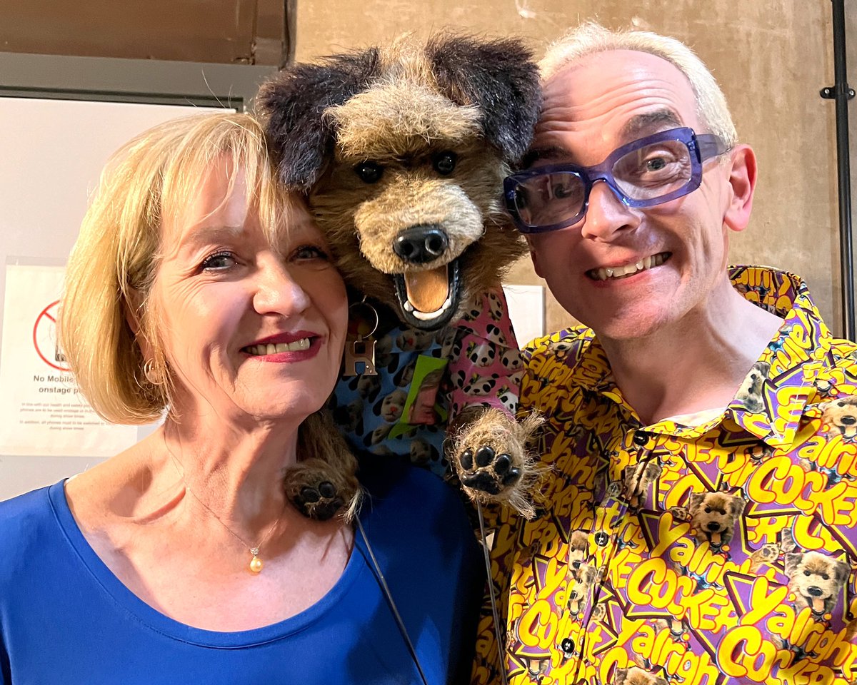 What a fab day performing <a href="/HackerTDog/">Hacker T Dog</a> as part of ‘Sooty-This is your life’ at the lovely <a href="/RoyalNottingham/">TRCH</a>