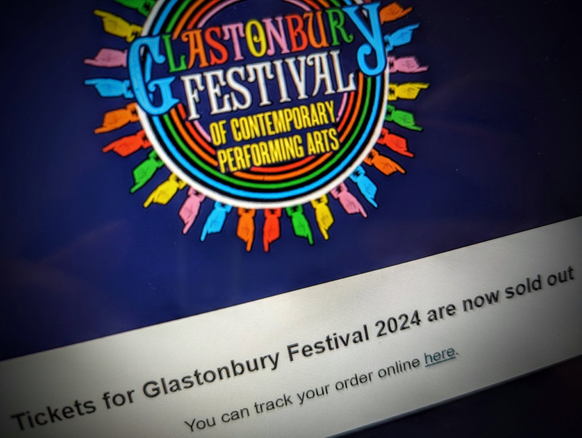 We were not lucky this year, still buying #worthycheese if we can find any @coopuk 
#Glastonburyfestival