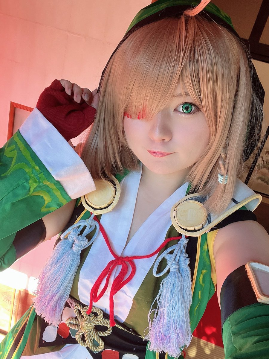 戦国乙女の山本カンスケのコスプレまとめ🍄 (自撮りで反転してるものと