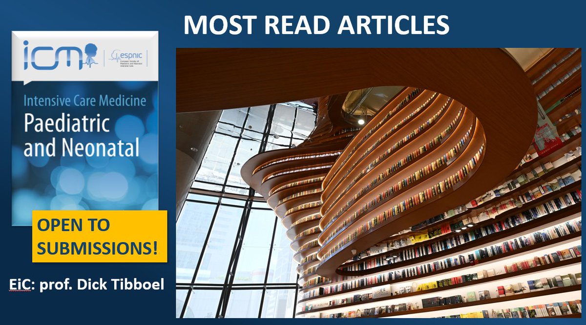 #ICMpn #OpenAccess 📢Have a look at what your peers are reading most. A selection of most influential papers rb.gy/wvh2wr #neonates #criticalcare #Furosemide #kidneyInjury #premature #oxygentherapy #bronchiolitis #sepsis More contents at rb.gy/ycnkql