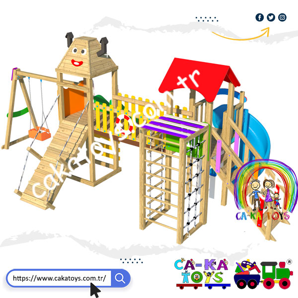 CK-102200 Gülenyüz İki Kuleli Aktivite Park

cakatoys.com.tr/u602/ahsap-par…

#cakatoys #çocukoyunparkı #ahşapoyunparkı #ahşappark #woodplayground #playground #woodenplayground #madeinturkey #nursery #earlylearning #prescool #kindergarten #kindergartenfurniture #activity #woodentoy