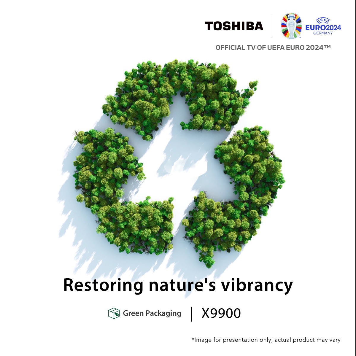 Happy Earth Day from #ToshibaTV! Our TVs come in environmentally friendly brown carton boxes, promoting easy recycling and reducing pollution. After all, less color in packaging means more green for the planet.
