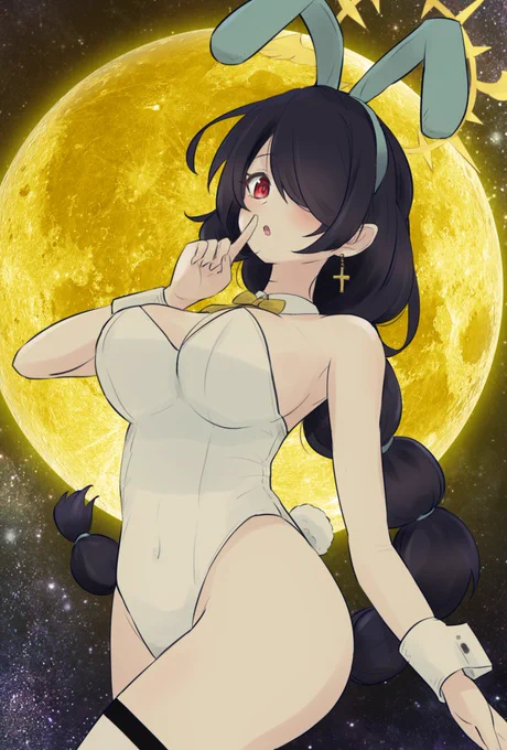 #これを見た人はバニーガールをTLに放流しよう カヨコは昨日描いたとこだった 
