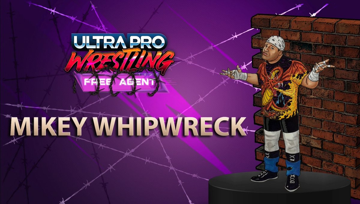 He was a Triple Crown Champion, winning the World Heavyweight Championship at 22 years old. His finishing move was the deadly Whippersnapper. Also a prolific trainer, training many of today's stars in the business. @MikeyWhipwreck_ is Ultra Pro! #UPWDLC #HardcoreHOF