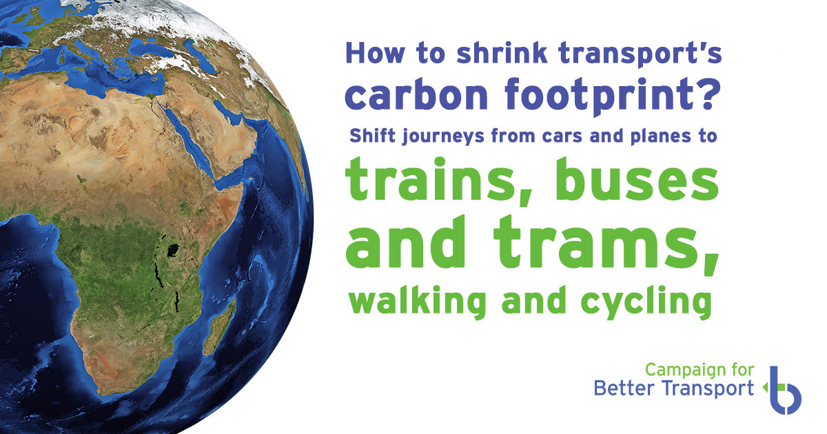 This #EarthDay, did you know transport is responsible for more carbon emissions than any other sector? 🌎 Shifting the way we travel is down to all of us, but it's also down to Government. We need good, frequent, affordable public transport, and safe routes to walk and cycle.