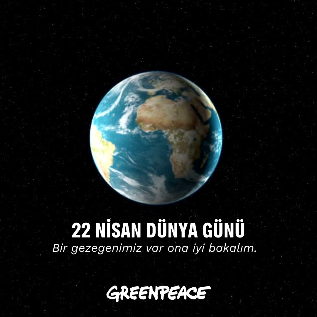 22 Nisan Dünya Günü herkese kutlu olsun! 🌏️ Her günü #DünyaGünü gibi değerlendirerek; dünyamızı, havamızı ve sularımızı koruma çabalarımızı sürdürüyoruz! 🌱💪 #EarthDay