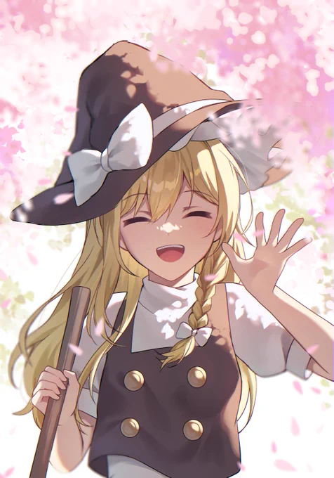 よっ! #東方 #霧雨魔理沙 
