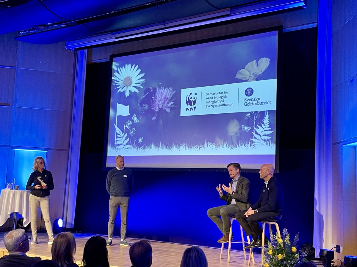 Fantastiskt roligt att tillsammans med Svenska Golfförbundet sjösätta arbetet för mer vild natur på Sveriges golfbanor. Vi kommer gemensamt satsa på att öka kunskapen och uppmuntra konkreta projekt runt om i landet #golf
wwf.se/pressmeddeland…