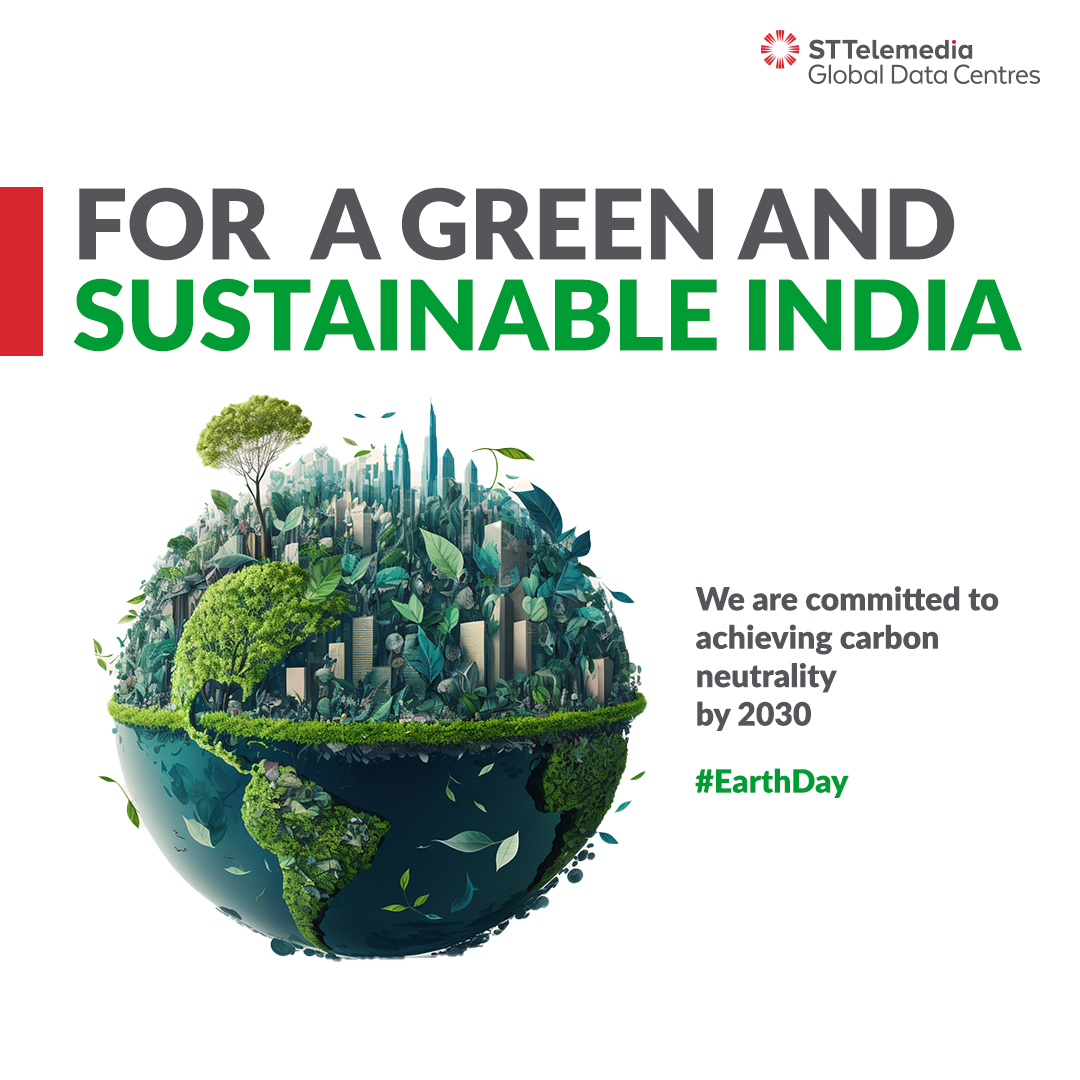 Striving for sustainability, growth, environmental safety, & a greener India is what we stand for. This #EarthDay, join us on our journey towards enabling a sustainable digital future, guided by ESG principles, safety, ethics, integrity, & inclusion at every step. ​ #STTGDCIndia