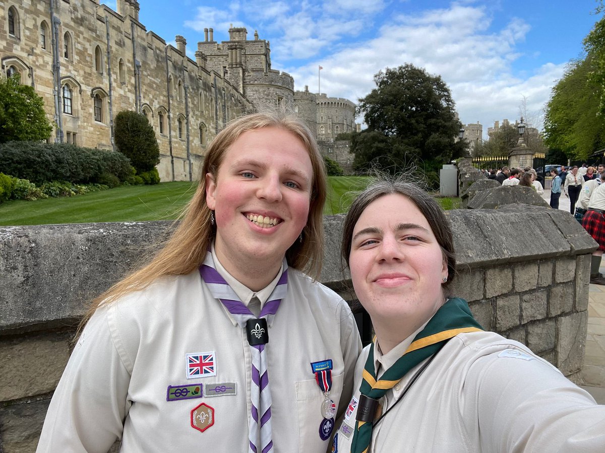 ccunnane1977's tweet photo. Great day in Windsor, celebrating all those who have achieved their Kings/Queens Scouts Awards, and to receiving my Coronation Medal for supporting the Coronation of His Majesty last year was an added honour. Thank you to everyone who made it possible! #SkillsforLife https://t.co/e4pQJcyCRX