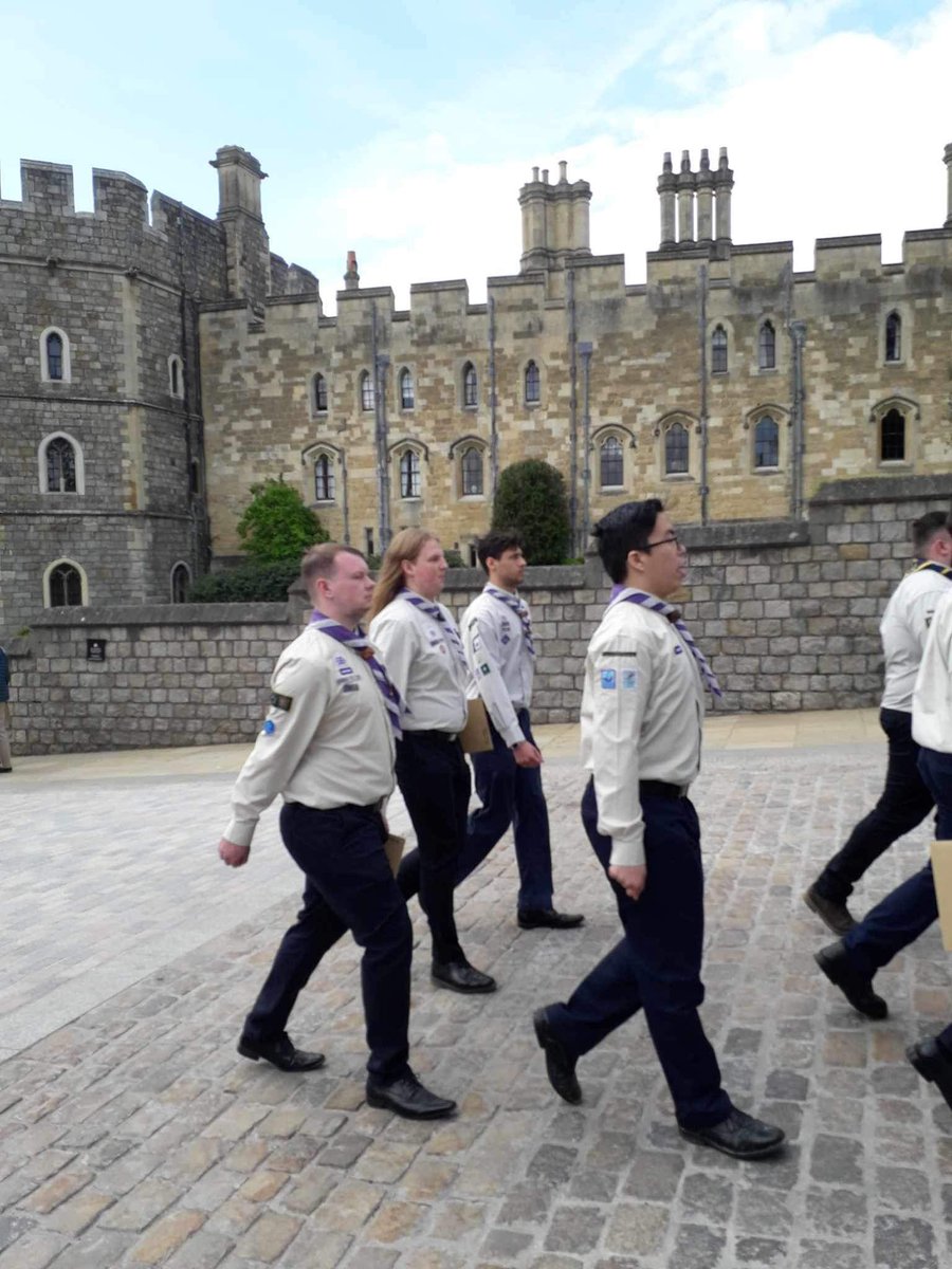 ccunnane1977's tweet photo. Great day in Windsor, celebrating all those who have achieved their Kings/Queens Scouts Awards, and to receiving my Coronation Medal for supporting the Coronation of His Majesty last year was an added honour. Thank you to everyone who made it possible! #SkillsforLife https://t.co/e4pQJcyCRX
