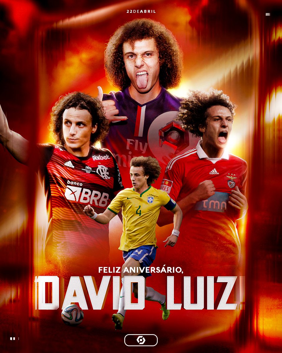 Ligue1_POR's tweet photo. Guerreiro e campeão por onde passou 🏆

Parabéns pelos 37 anos, David Luiz 🎂🇧🇷 https://t.co/c8amZJE6hf