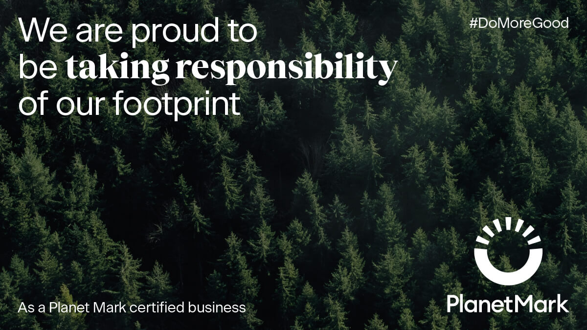 To mark Earth Day, we’re proud to announce that we're helping tackle the climate crisis through @theplanetmark's Business Certification.
#SustainableBusiness #CarbonFootprint #DoMoreGood #EarthDay