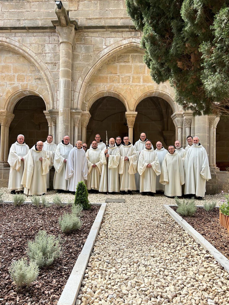 Rafel Barruè Broch, nou abat de Poblet. Avui la comunitat reunida a la sala capitular sota la presidència de l’Abat General de l’Orde Cistercenc P. Mauro Giuseppe Lepori, ha elegit el nou abat del @MonestirPoblet