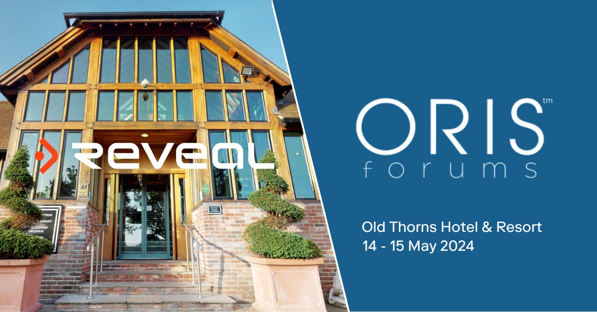 📅 In three weeks we'll be heading to ORIS Forums for two-days of collaboration and networking. If you're attending, come and speak to our retail team to learn more about Reveal's body-worn video solutions that enhance staff safety and wellbeing.