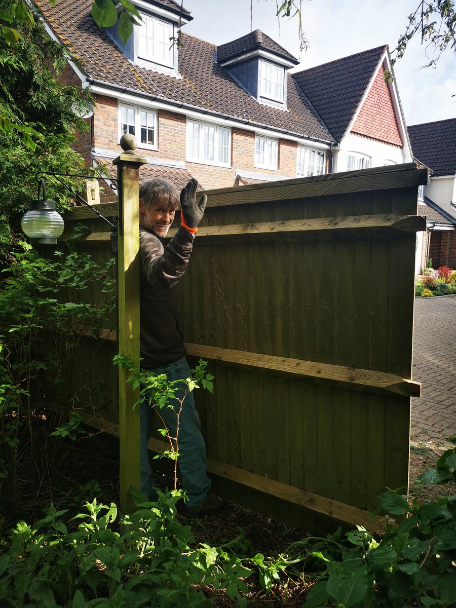 So. Update. Surrey Police have determined its a civil matter. So your neighbours CAN pull down your fence and wander around in your garden without fear of consequences. Welcome to great Britain.