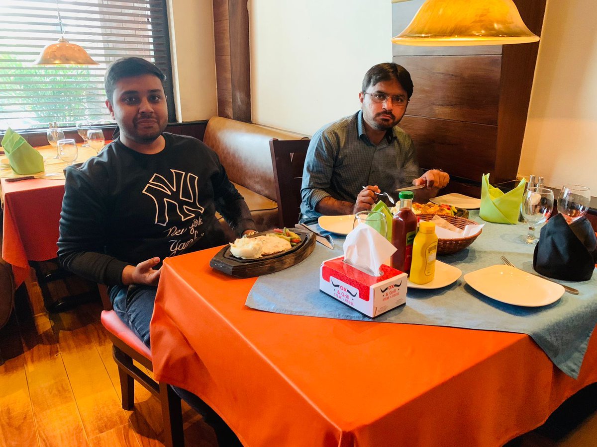AIIT_Solutions's tweet photo. Cheers to new beginnings! Welcoming our newest team member with a delectable Buddy Lunch! 🎉🍽️ #NewBeginnings #AIITSolutions https://t.co/ww0BzwaW6e