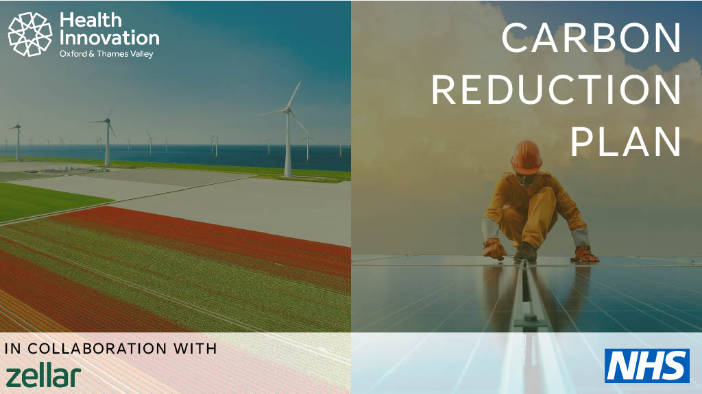 We've published a carbon reduction plan, committing us as an organisation to match the NHS's #netzero targets. #WorldEarthDay Read more here: healthinnovationoxford.org/our-work/envir…