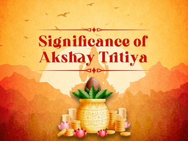 Akshaya Tritiya
అక్షయ తృతీయ
వైశాఖ శుద్ధ తదియను అక్షయతృతీయ అని అంటారు. అక్షయము అంటే క్షయం లేనిది, లేక్కలేనిది అని అర్థాలు ఉన్నాయి. 
Read More Here :
epoojastore.com/devotional-art…
#hindugod #devotional #lakshmidevi
#AkshayaTritiya #akshayatritiya2024 #akshayatritiyaoffer #akshayatritiya
