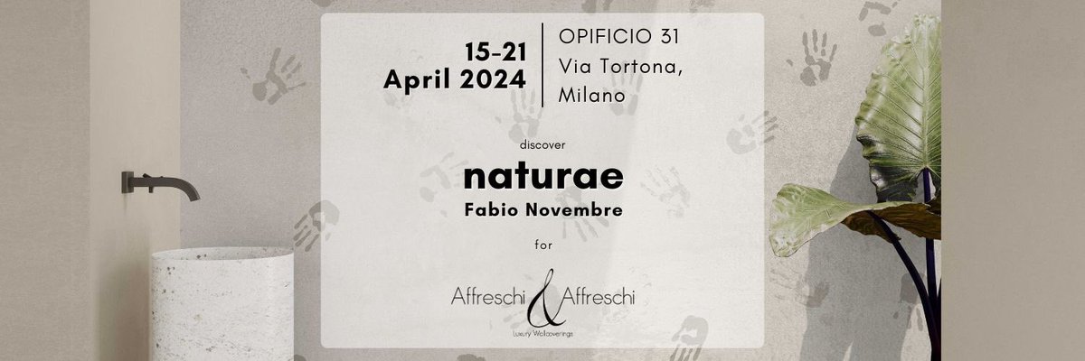 infoaffreschi's tweet photo. A heartfelt thank you to visitors, partners and friends for joining us at Milano Design Week 2024! Your feedback, presence and support mean a lot to us. See you next year!  

#mdw2024 #naturaenewcollection #fabionovembre #tortonarocks https://t.co/Dizene7p9m