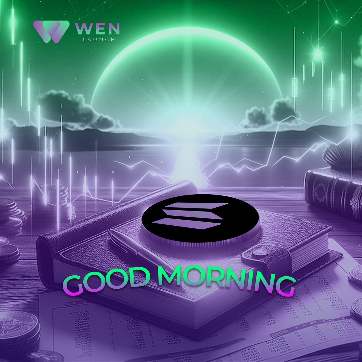 GM! 

Start your new week with opportunities at WenLaunch. Join our community now to gain insights on the #Next100X on solana

#WenLaunch #Liquiditypool #Solana #SOL