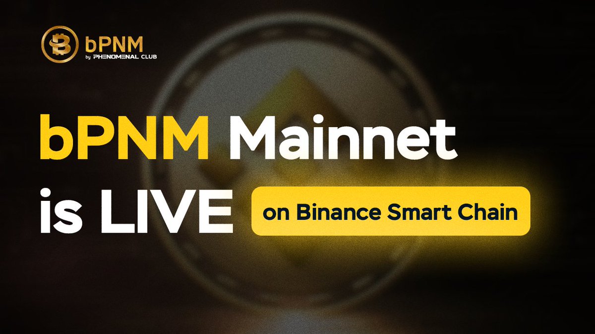 dpnmdefi's tweet photo. #bPNM Mainnet Smart Contracts are now LIVE on Binance Smart Chain ๐
๐ Our Mainnet is officially live, offering you access to all features except token acquisition. Get ready to participate in liquidity pools and explore new opportunities. https://t.co/UvECukSVno