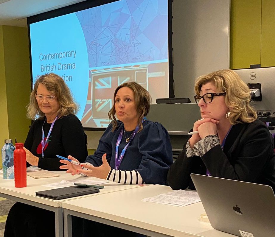 @BethLJohnson took part in a thought-provoking round table on current challenges in contemporary National Drama Production sharing her insights on current patterns in the British context