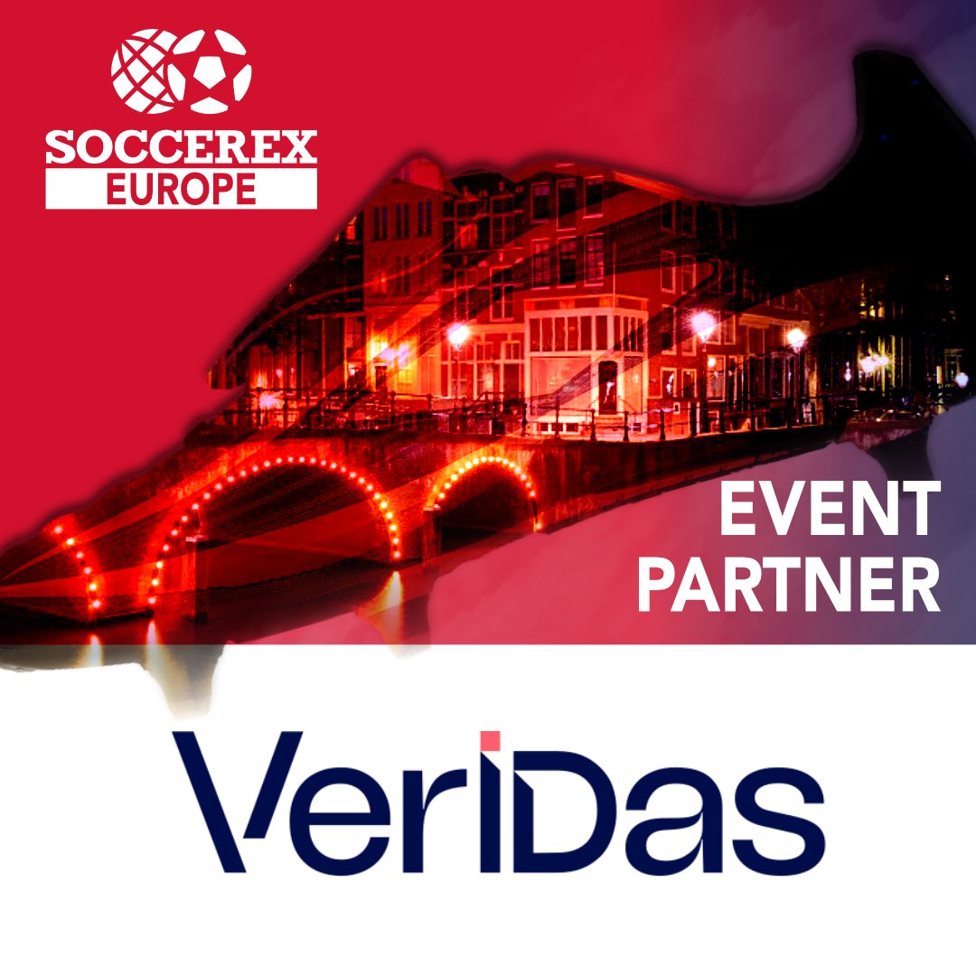 We're thrilled to announce Veridas as our newest sponsor! With their focus on enhancing fan engagement and experiences through identity and leveraging data analytics promising a safe, efficient and unforgettable visit, Veridas is transforming stadium management Worldwide ⚽️