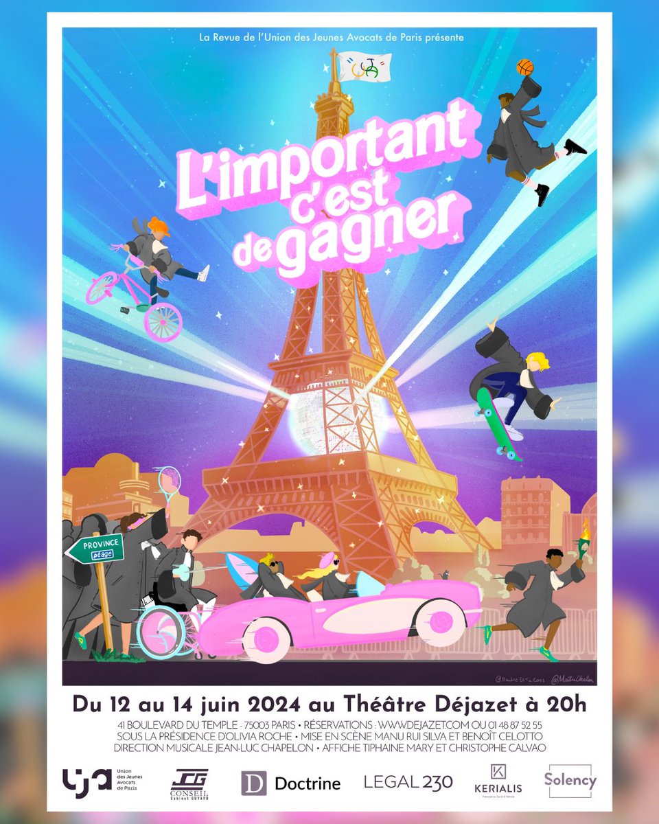 UJAdeParis's tweet image. ✨𝐋’𝐢𝐦𝐩𝐨𝐫𝐭𝐚𝐧𝐭 𝐜’𝐞𝐬𝐭 𝐝𝐞 𝐠𝐚𝐠𝐧𝐞𝐫✨

L’UJA de Paris est fière de vous présenter sa nouvelle édition de la @RevueUJAParis !

Du 12 au 14 juin 2024, au Théâtre Déjazet !

Et la billetterie est déjà ouverte ! 
indiv.themisweb.fr/0058/fEventCho…