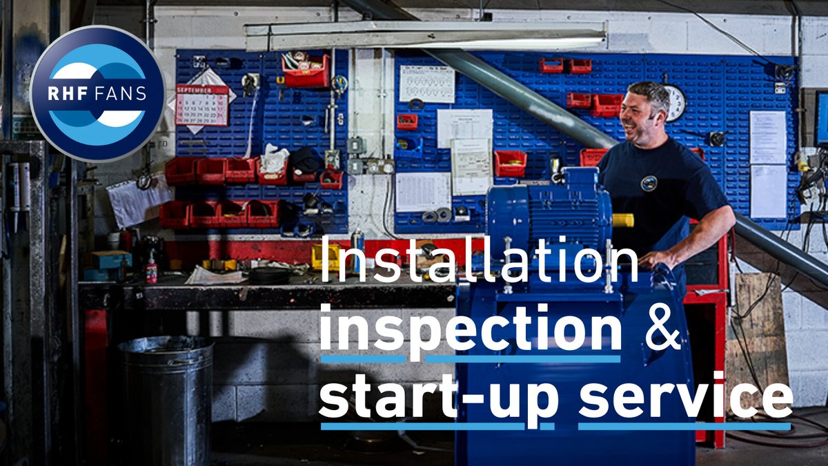 Ready to kick off the fan?!  RHF Fans' installation inspection and start-up service is here to get the party started! Our experts ensure your fans are set up for success from the get-go, guaranteeing a smooth ride from day one. 

📞  +44161 776 6400
✉️ sales@rhf-fans.co.uk