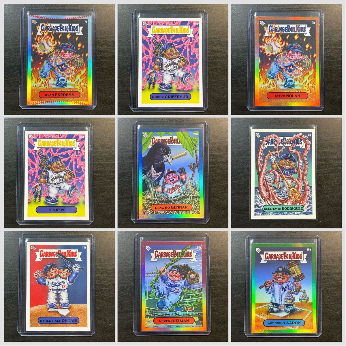 Look at all this sweet sweet garbage! 2023 @topps #garbagepailkids X #MLB series 3 was epic. #trash

#packopening #sportscards #whodoyoucollect #breaks #thehobby #collecting #sportscardsforsale #Sportscardcollecting #sportscardinvesting #SweetCardsDude #GPK