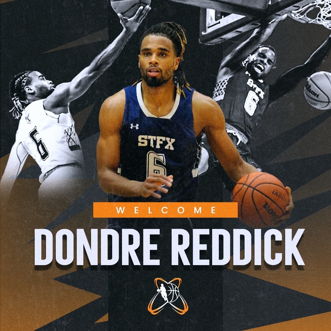 Welcome to the family Dondre Reddick! A delightful combination of athleticism & skills. Defending multiple positions, closing games in crunch time, his future is bright. Welcome aboard D! Let's work 🤞 @CalgarySurge @StFXAthletics