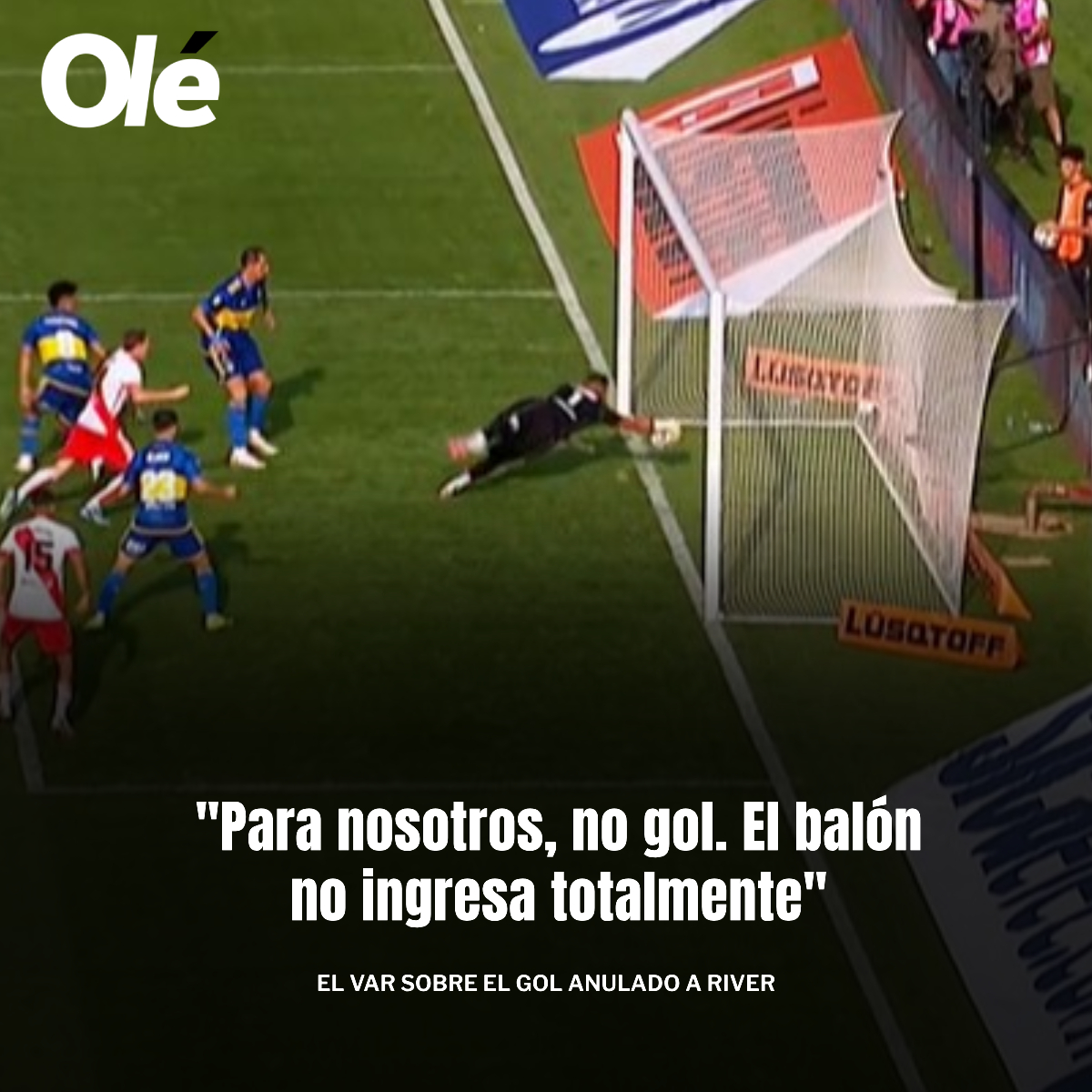 Salió el audio del VAR sobre el gol anulado a River y que terminó siendo salvada de Chiquito Romero 🖥️🔎 💬 'Tranquilo, Yael (Falcón Pérez). La estamos mirando. Es dura, eh' 💬 'Para nosotros, no gol. El balón no ingresa totalmente' ➡️ Jorge Baliño y Gastón Suárez estuvieron a