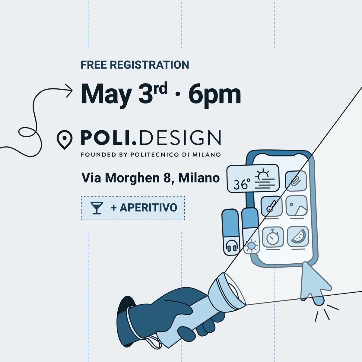<a href="/sarafazzini_/">Sara Fazzini</a> and <a href="/mchgli/">Giulio Michelon</a> can't wait to join Christian and Gianluca from Subito.it's design team at the next UX Talk by <a href="/POLI_design/">POLI.design</a>.

We'll talk about product discovery: how we do it for our clients and Belka's projects.

🤜 See you on 3 May at 18:00 in Milano!