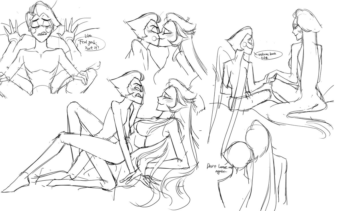 헥헥 떠오르는 장면들과 따라주지 않는 손...ㅜㅜ

#Lucililith