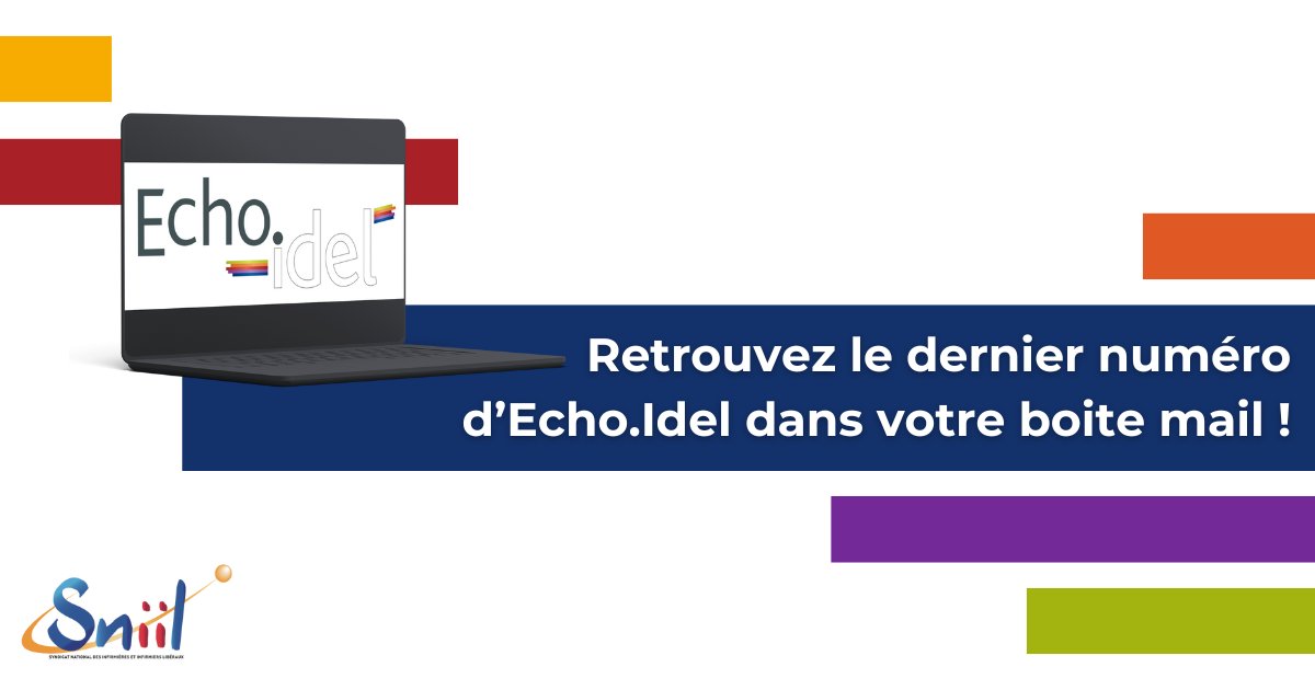 [ECHO.IDEL] 📨 Retrouvez le dernier numéro d'Echo.Idel, votre #newsletter mensuelle, directement dans vos boites mails ! 👉 Pour recevoir Echo.Idel en exclusivité, rejoignez le Sniil : sniil.fr/qui-sommes-nou…