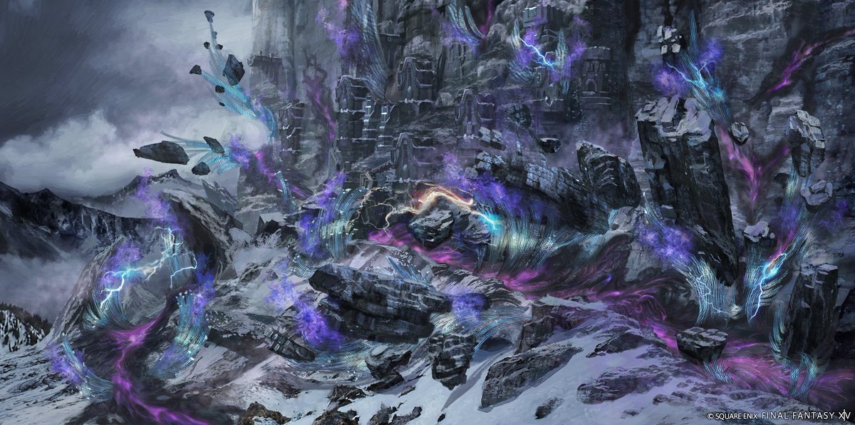 FF_XIV_EN's tweet photo. Embark on an adventure and explore new dungeons in #Dawntrail! https://t.co/hVvLdVdzpC