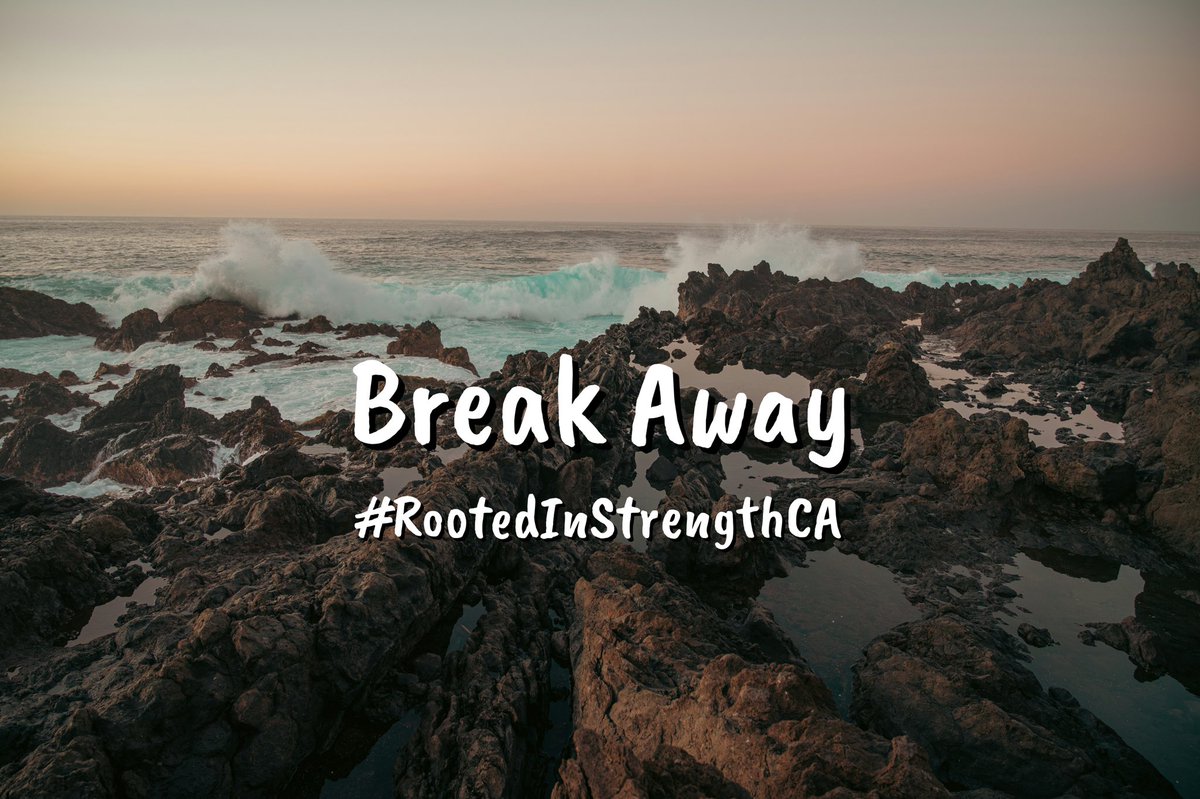 Break Away from all the negative habits in your life that are keeping you from thriving. Pray so that God will help you overcome them. Break Away from your negative habits and don’t shy away. God will make you an overcomer. 
1 Corinthians 10:12-13 
#RootedInStrengthCA