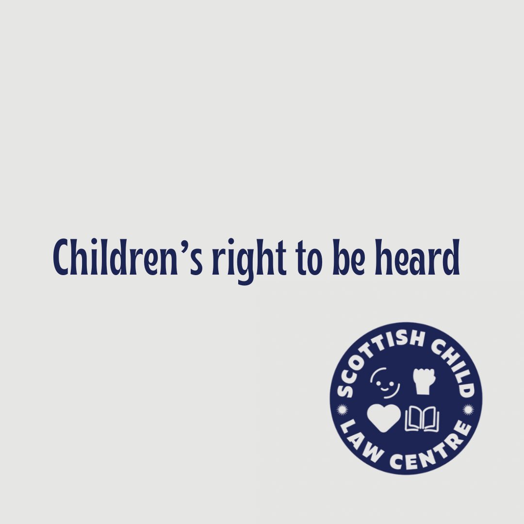 Article 12 of the #UNCRC says that all children have the right to express their views and opinions freely and to have them taken seriously. Public authorities must ensure that they are consulting children before taking any action that affects them.
#ChildrensRights #ChildLaw