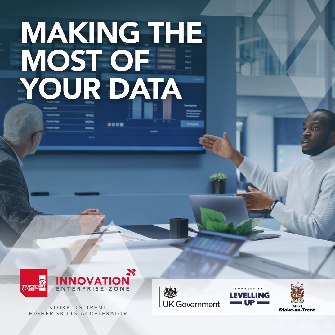 ⌛ There's still time to apply for our Making The Most of Your Data Masterclass this Wednesday 14 April 2024! 📈 Learners will gain knowledge on how to display data effectively, protect its integrity and validate data. Secure your place, email: employers@staffs.ac.uk